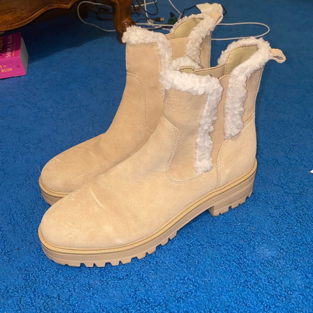 beige boots